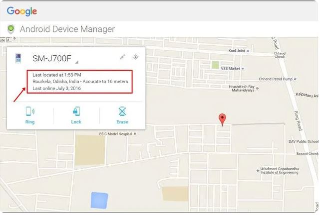 تلفن از دست رفته Android خود را از Google Device Manager ردیابی کنید