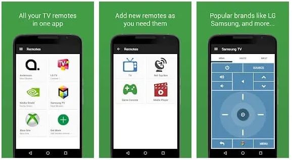  برنامه کنترل تلویزیون  اندروید