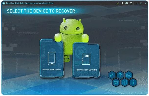 استفاده از MiniTool Recovery Mobile برای اندروید