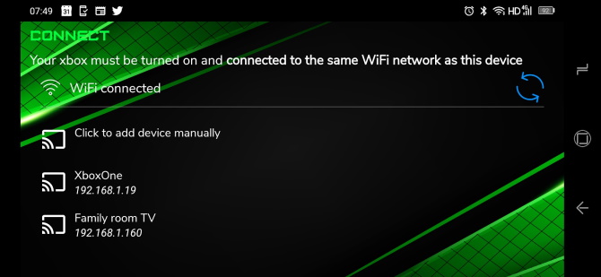 کنترل از راه دور Xbox با Xbstream