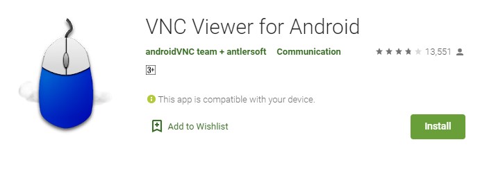 Android VNC Viewer