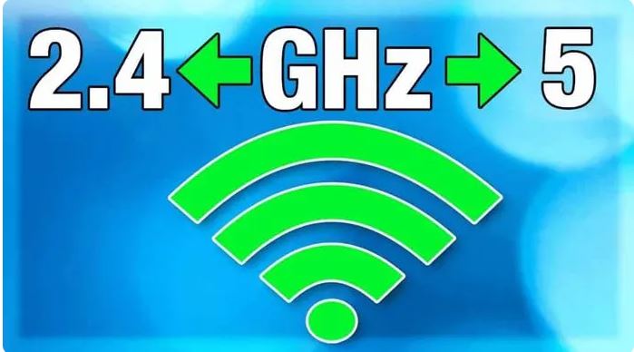بین باند 2.3 گیگاهرتز و 5 گیگاهرتز WiFi را انتخاب کنید