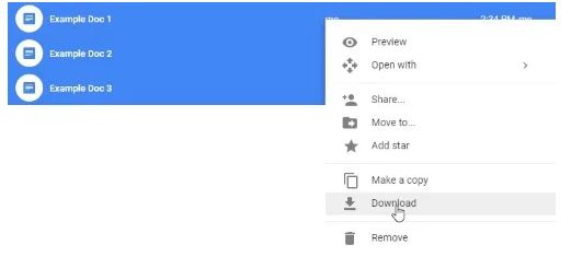 تبدیل دسته ای در Google Drive