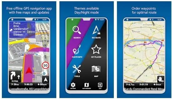 MapFactor GPS Navigation Maps