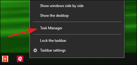 باز کردن Task Manager 