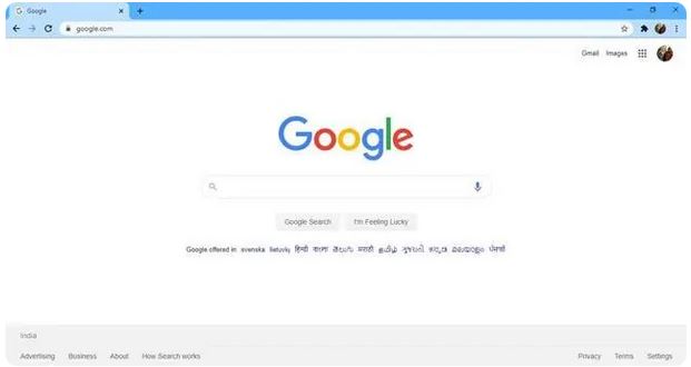 مرورگر وب Google Chrome را باز کنید