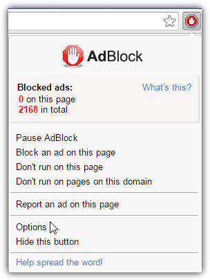 AdBlock برای Chrome