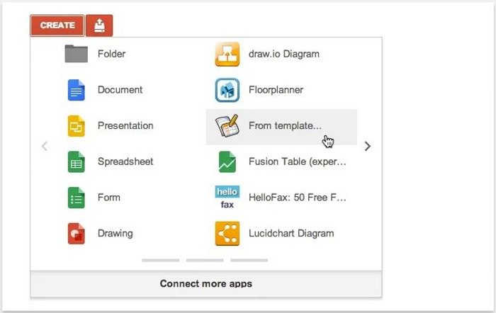 Drive Template Gallery