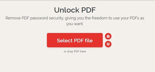 حذف رمزعبور PDF