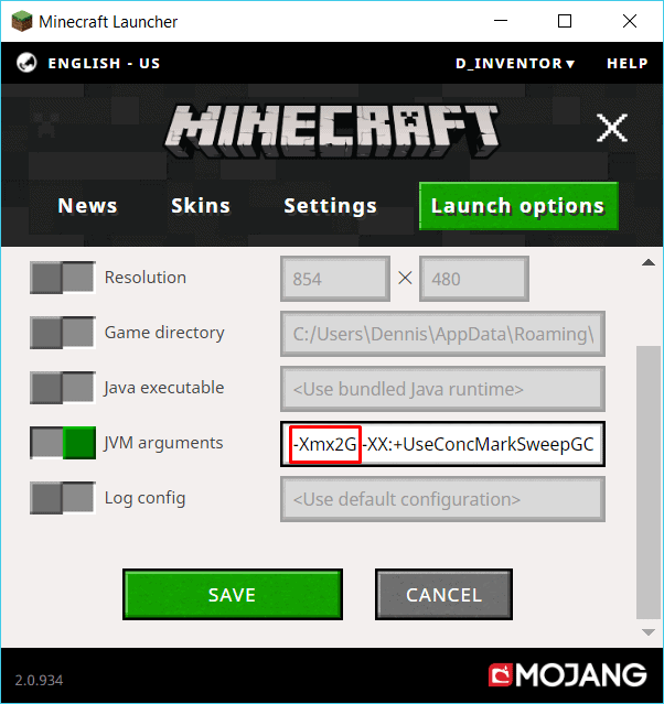 استفاده از Launcher نسخه 2.0.X