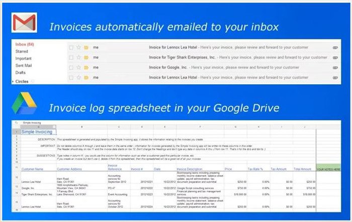 فاکتور ساده (Simple Invoicing)