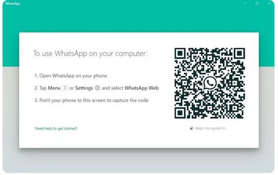 مشتری دسک تاپ WhatsApp