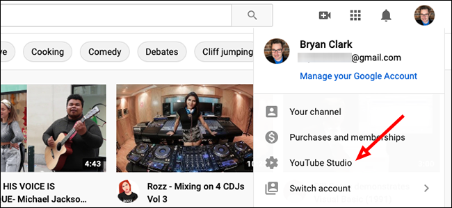 YouTube Studio