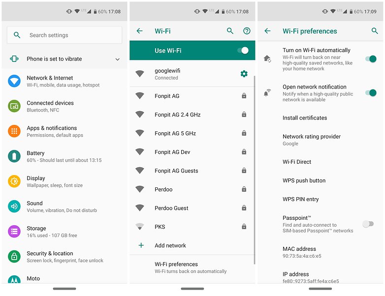 روشن کردن Wi-Fi Direct 