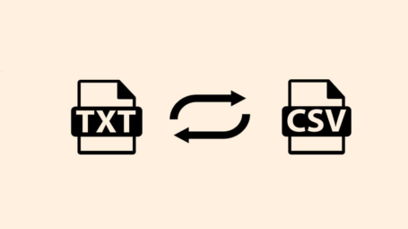 تبدیل TXT به CSV