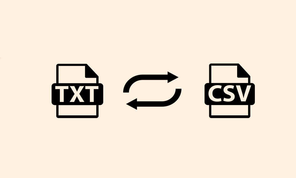 تبدیل TXT به CSV