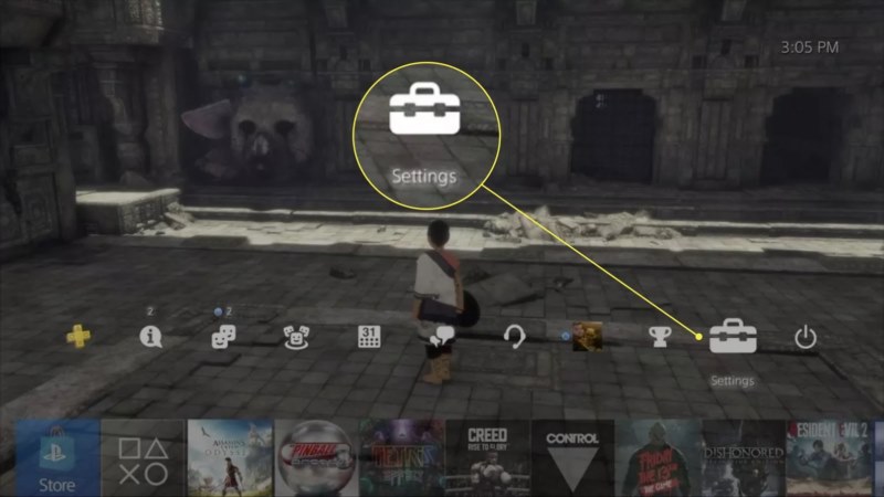 تظنیمات PS4