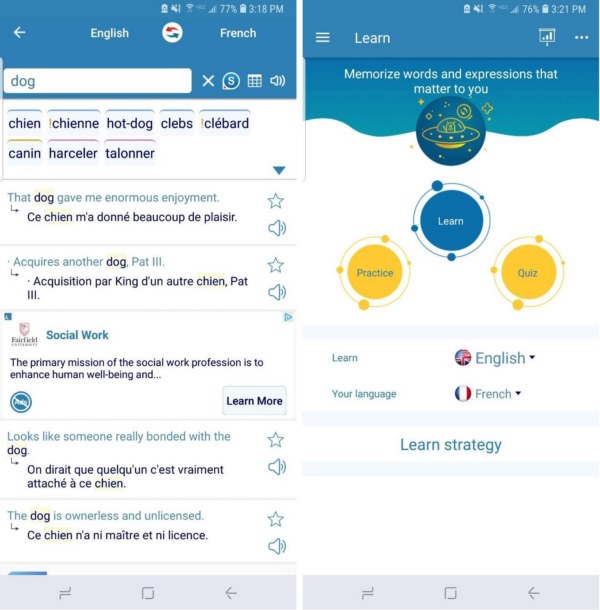  برنامه ترجمه موبایل 