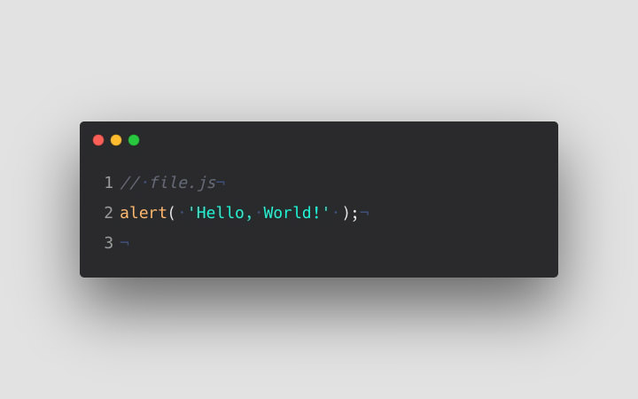 سلام دنیا در زبان JavaScript