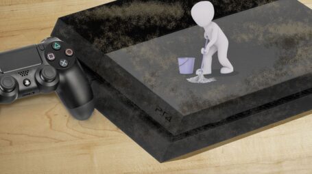 تمیز کردن PS4