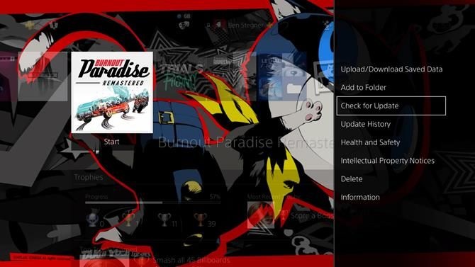 PS4 را برای به روز رسانی بررسی کنید