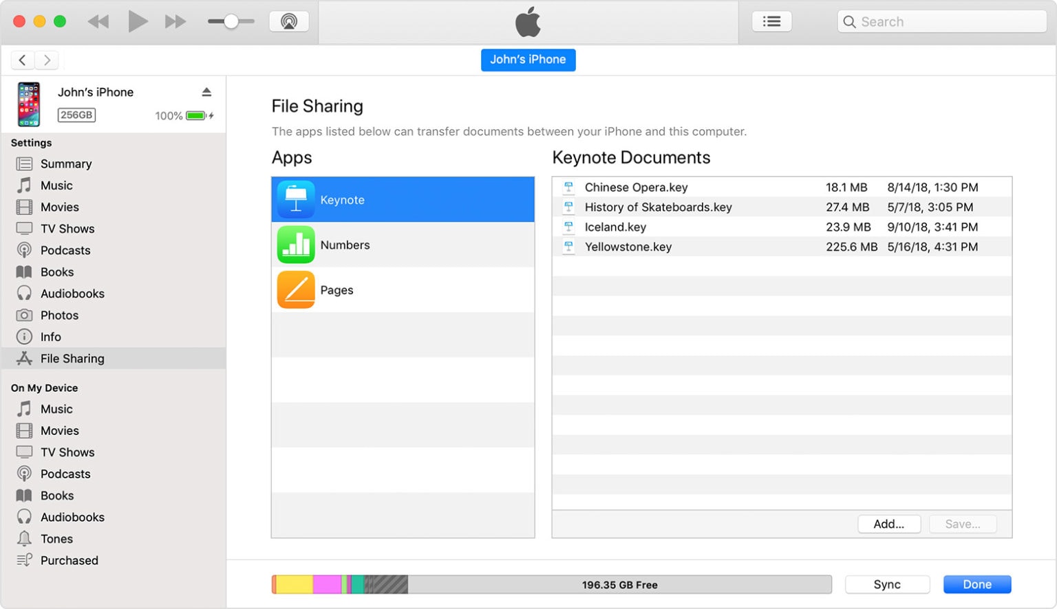 انتقال داده ها از آیفون به آیفون با استفاده از iTunes