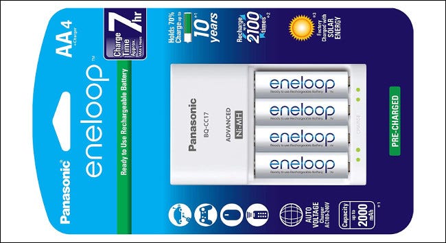 باتری قابل شارژ پاناسونیک Eneloop