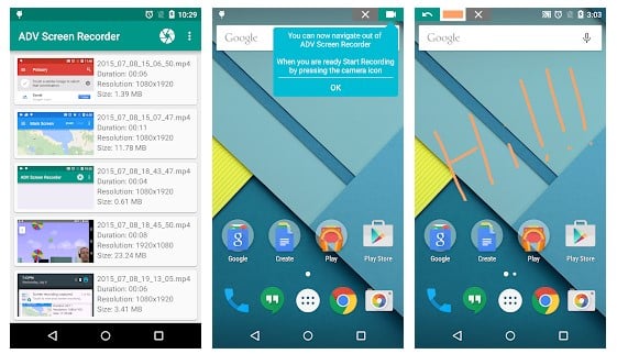برنامه ADV Screen Recorder