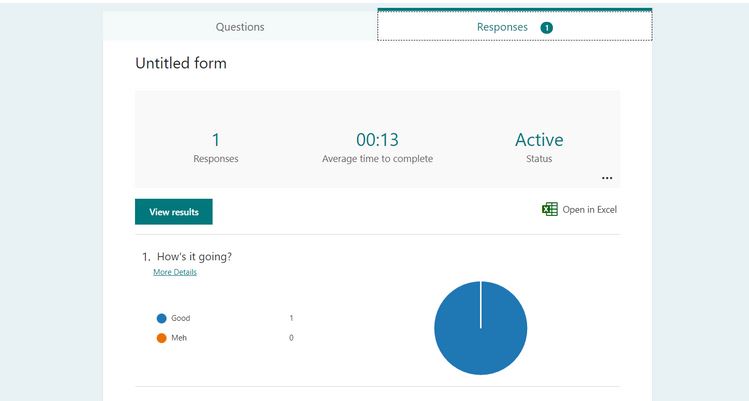افزونه Microsoft Forms پاورپوینت