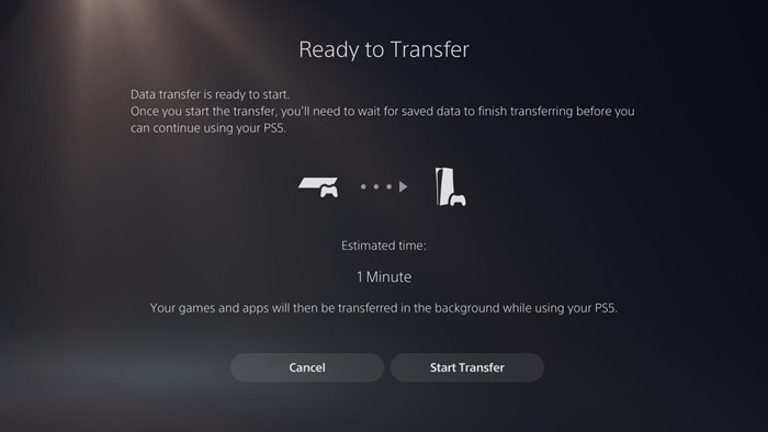 انتقال داده از PS4 