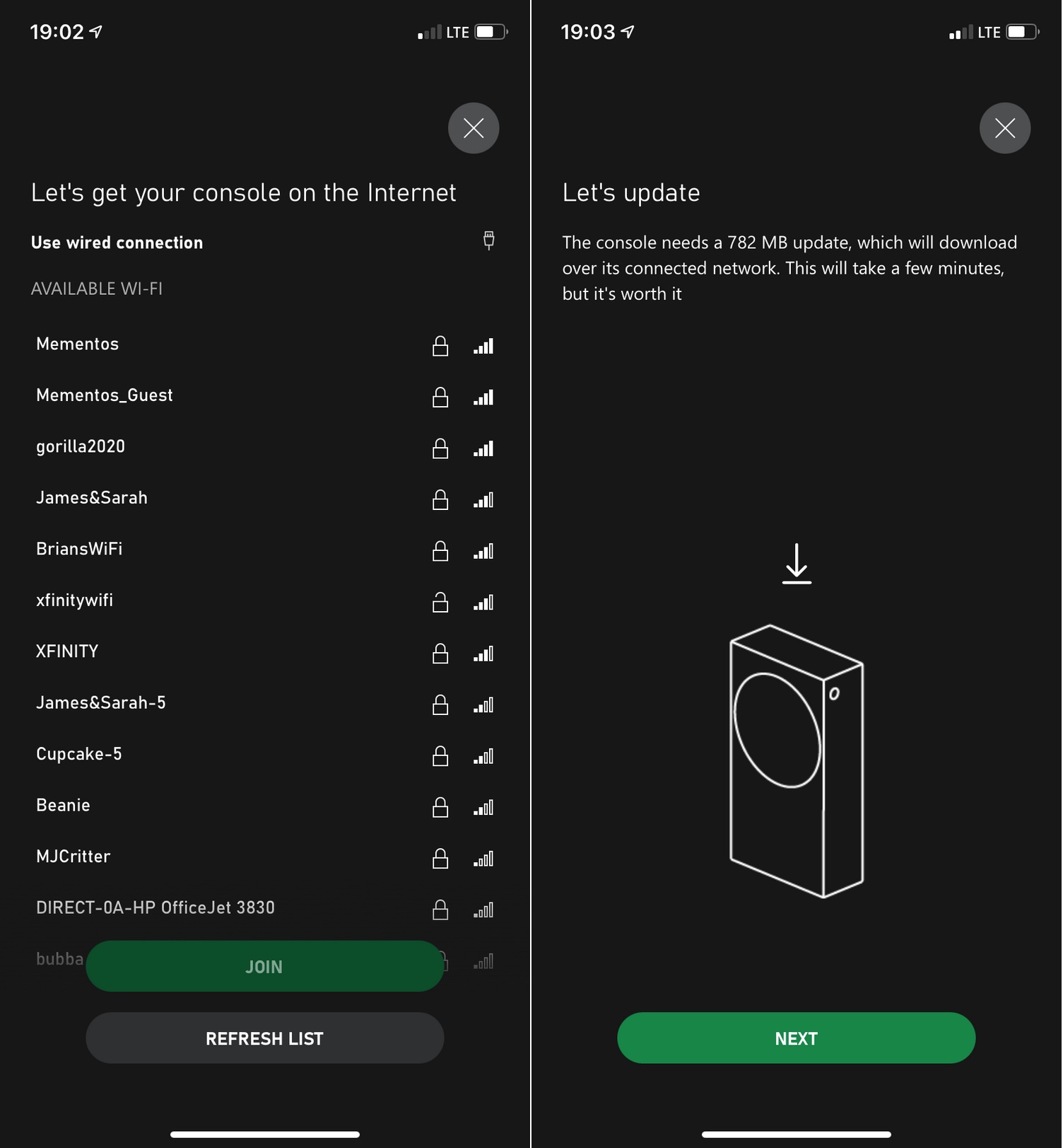 به Wi-Fi متصل شوید 