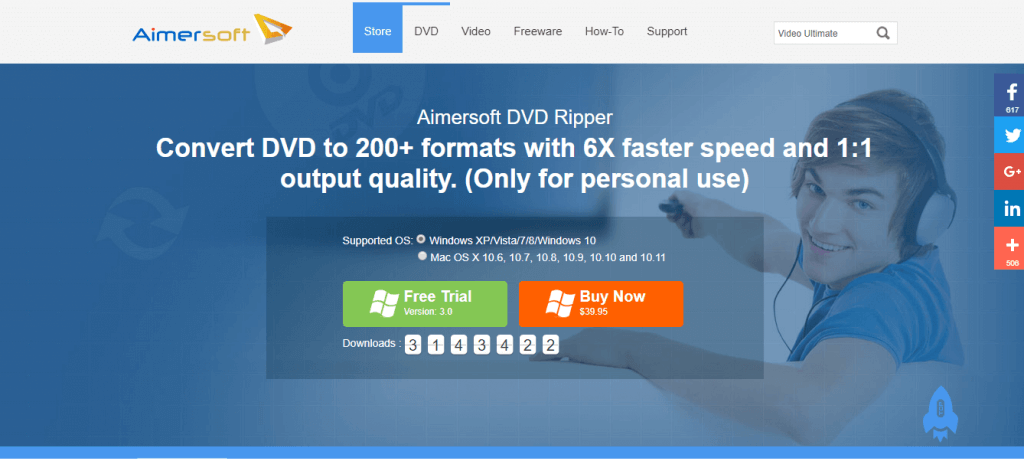 AimerSoft DVD Ripper