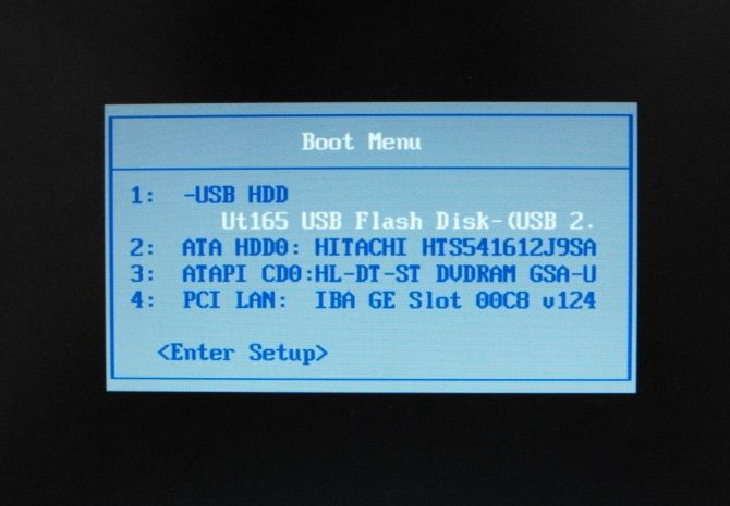 بوت از دستگاه USB