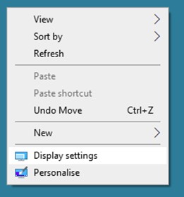 تنظیمات گرافیکی Windows را تغییر دهید