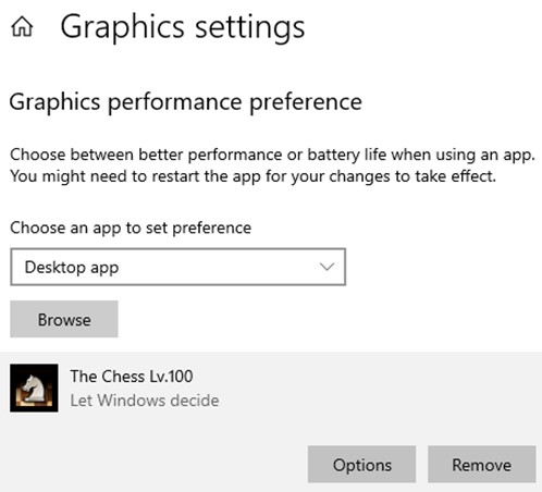 تنظیمات gpu کارت گرافیک