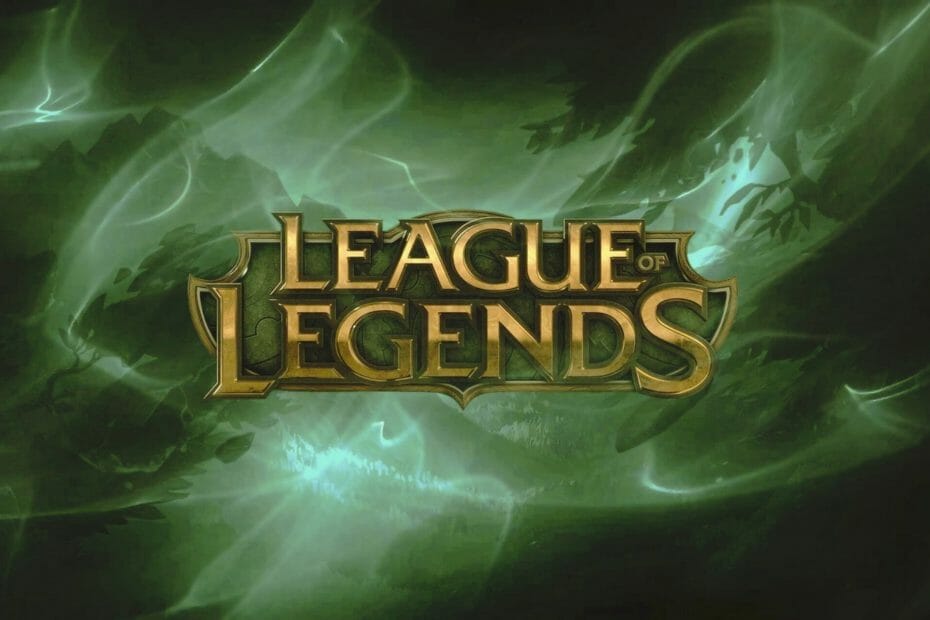 مشکلات بازی league of legends