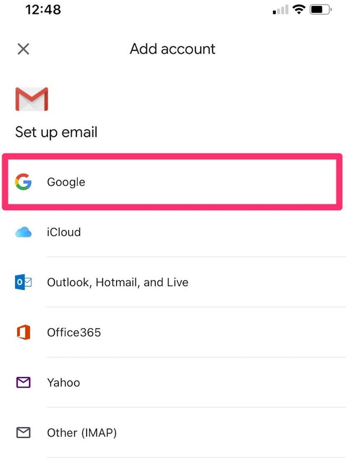 ورود به gmail