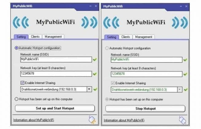 هات اسپات وای فای برای ویندوز 10