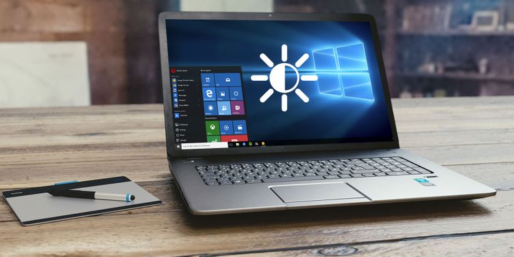 نبودن گزینه brightness در ویندوز 10