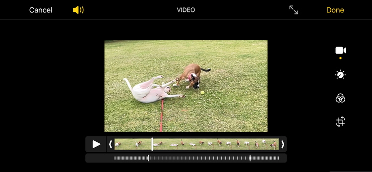  حذف Slo-Mo از ویدیوی آیفون