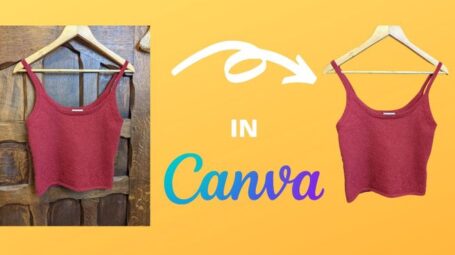 حذف پس زمینه از عکس با Canva