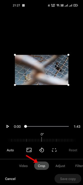 برش فیلم با موبایل