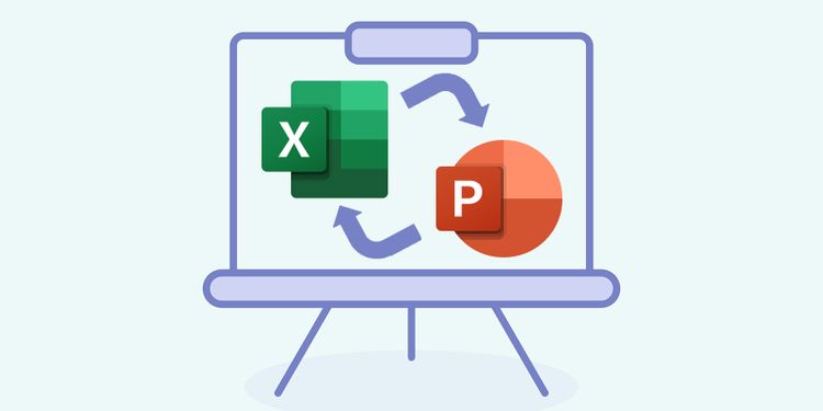 لینک اکسل به پاورپوینت