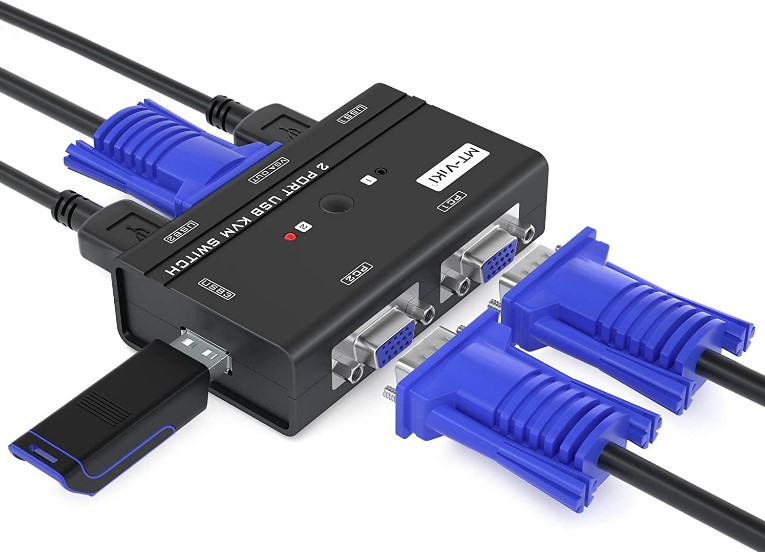 نحوه استفاده از سوئیچ kvm