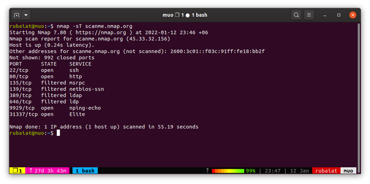 nmap