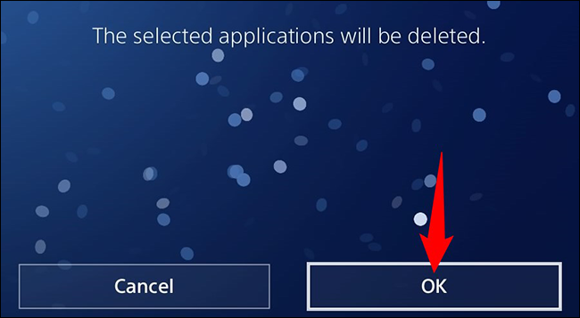 حذف بازی ps4