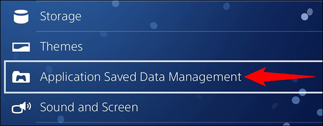 حذف دیتای بازی در ps4