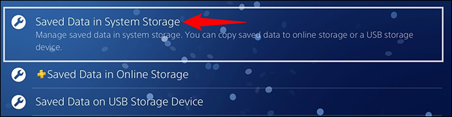 حذف دیتای بازی ps4