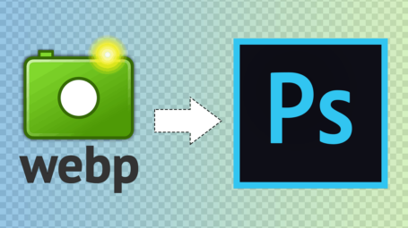 باز کردن فایل WebP در فتوشاپ