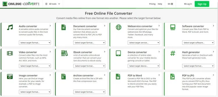 سایت Online-Convert